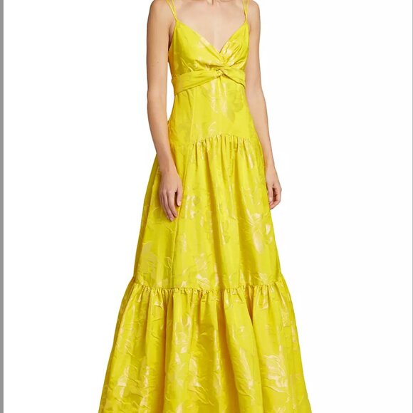 Silvia Tcherassi - Michelle Knotted Taffeta Dress - Picture 4 of 4